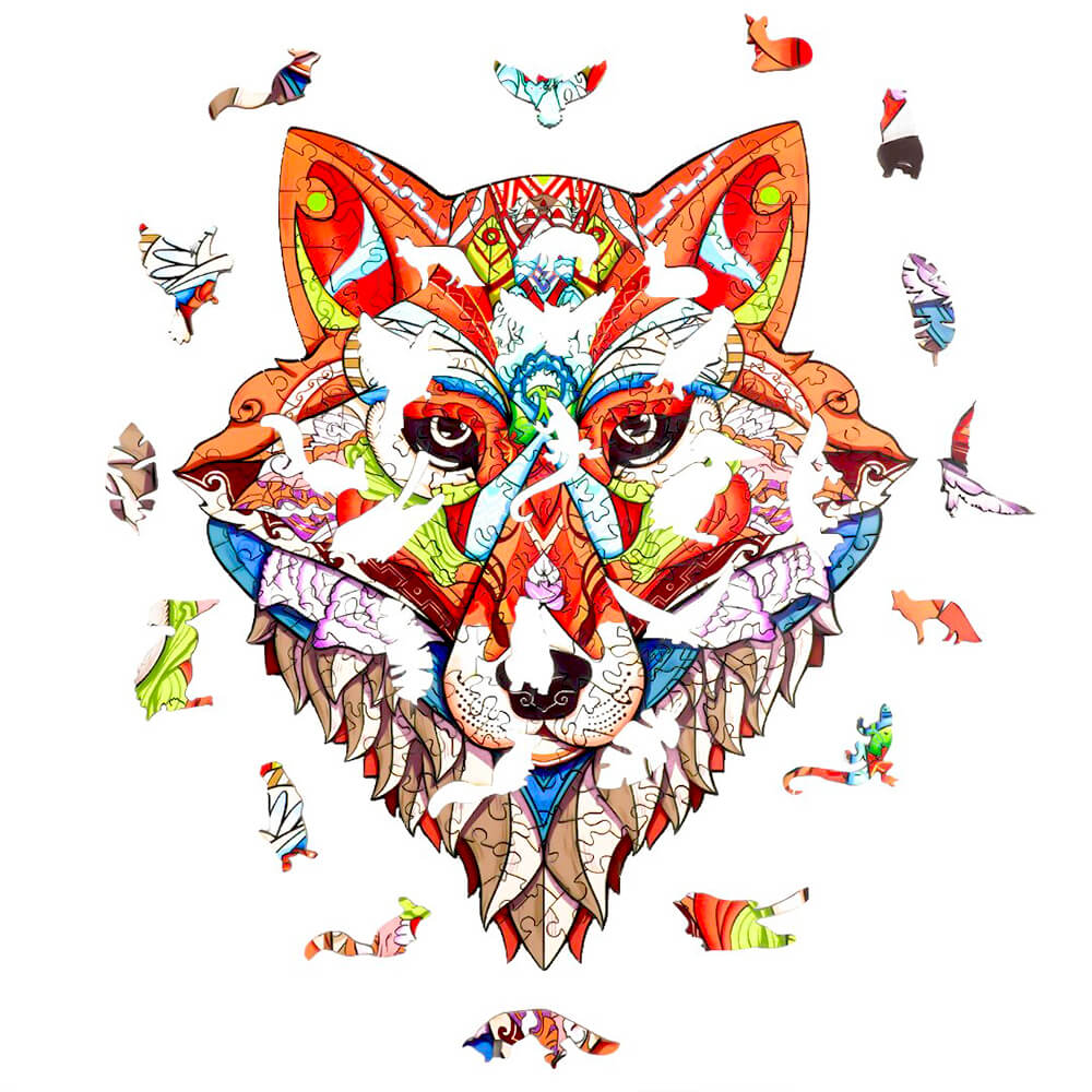 Puzzle En Bois - Renard