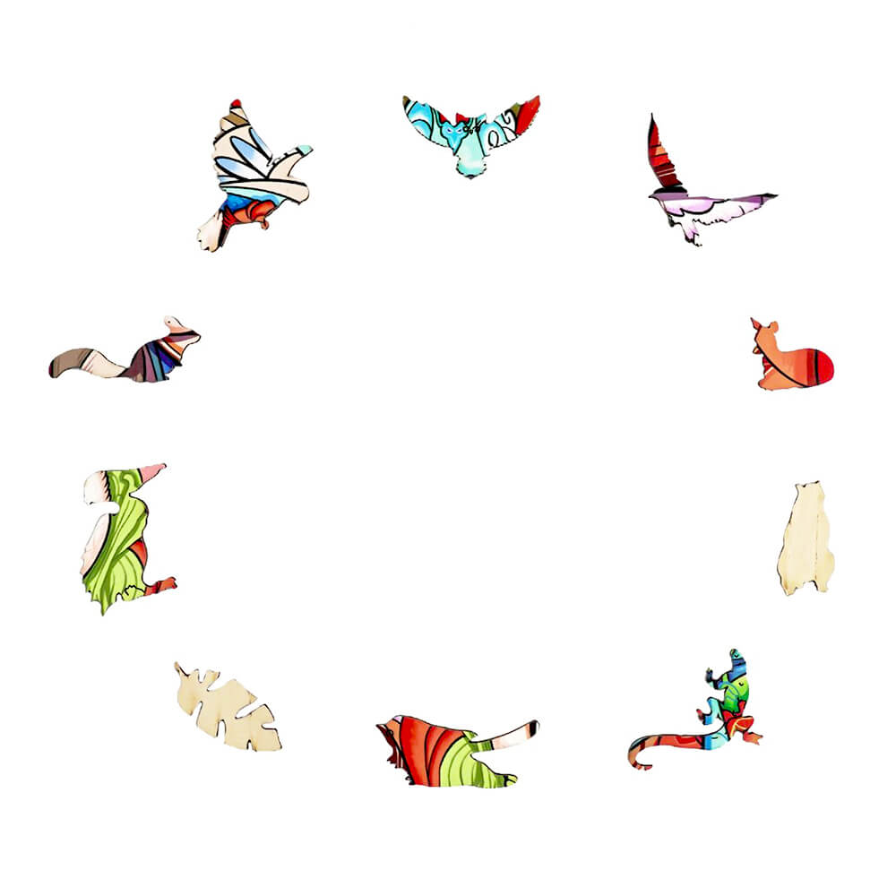 Puzzle En Bois - Renard
