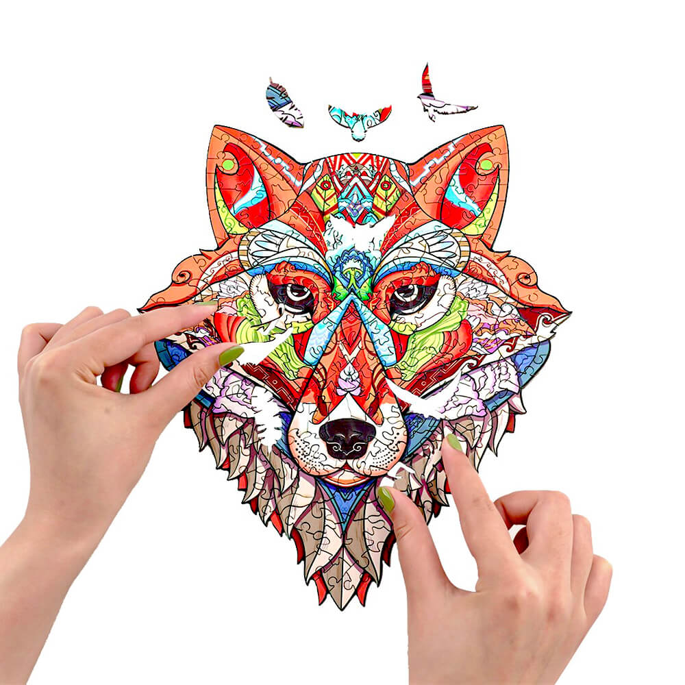 Puzzle En Bois - Renard