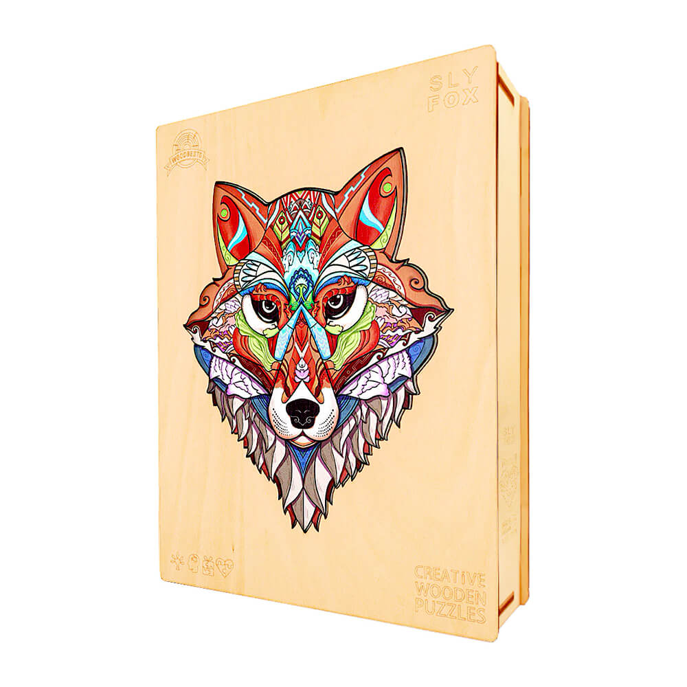 Puzzle En Bois - Renard