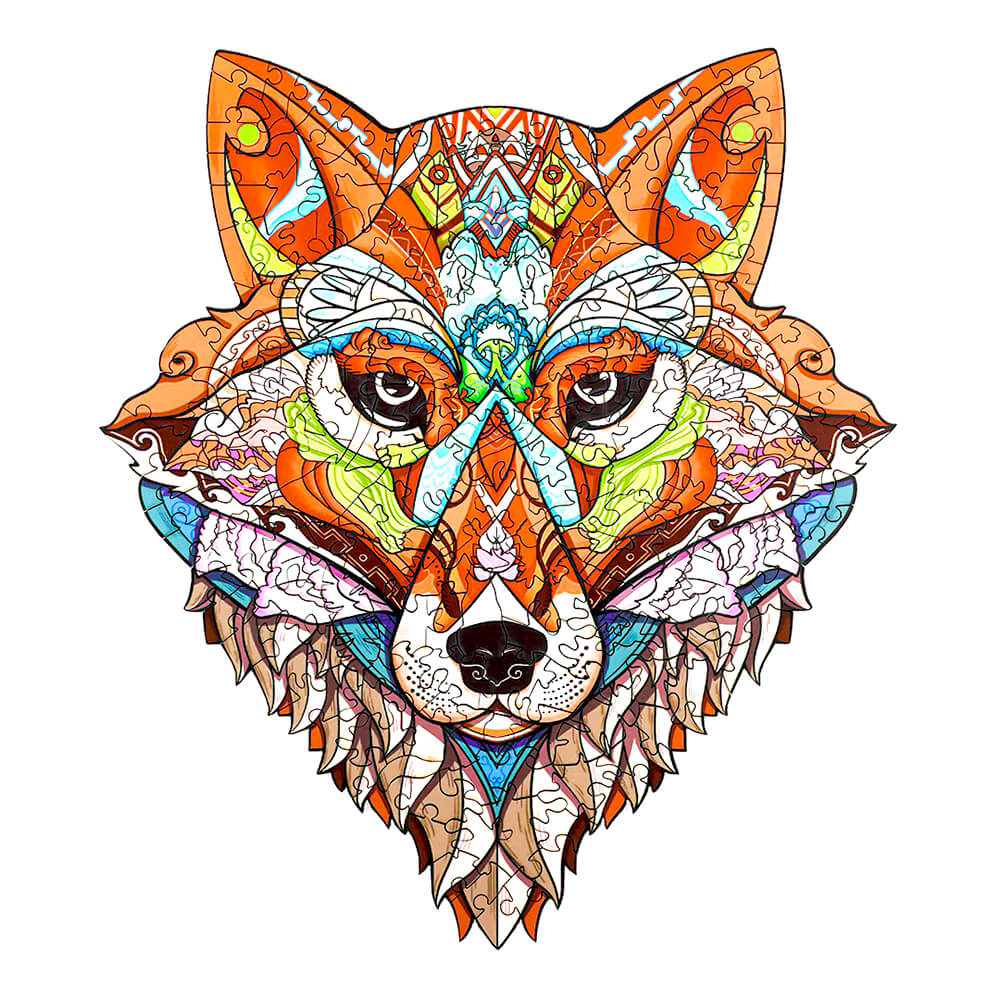 Puzzle En Bois - Renard