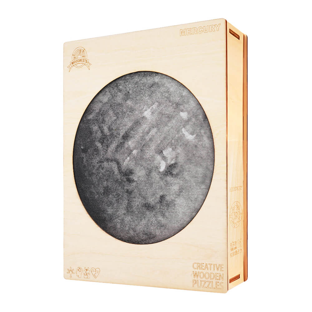 Puzzle En Bois - Planète Mercure