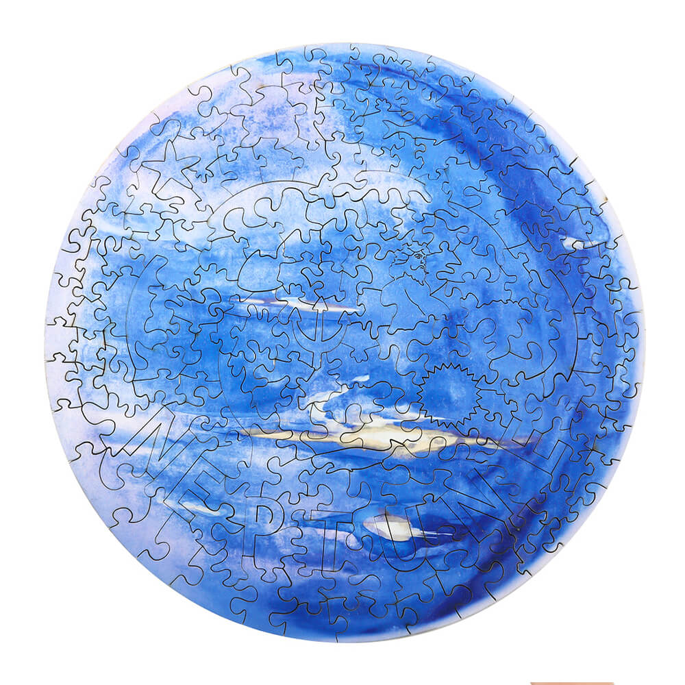Puzzle En Bois - Planète Neptune