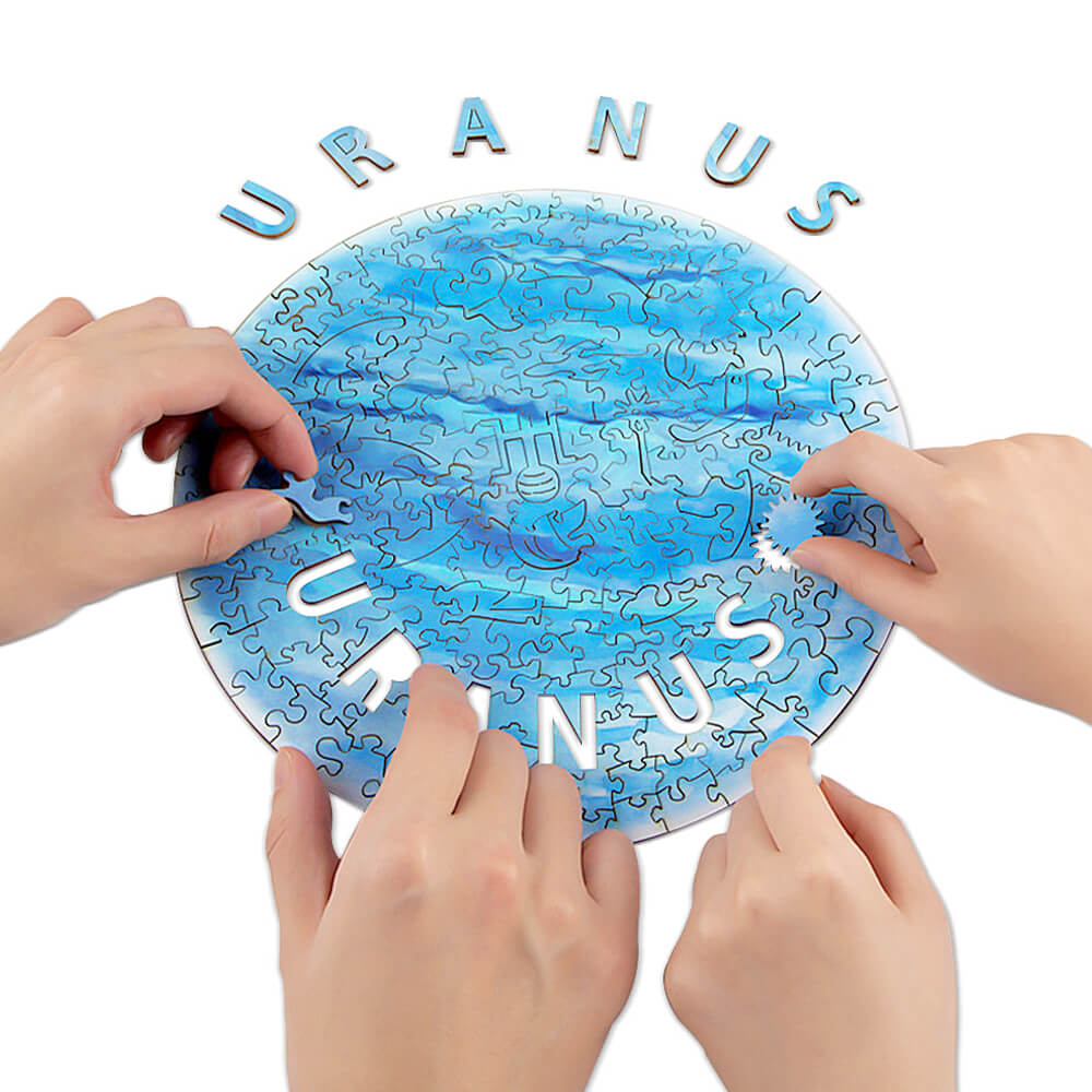 Puzzle En Bois - Planète Uranus