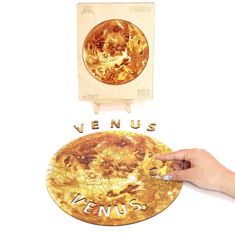 Puzzle En Bois - Planète Venus