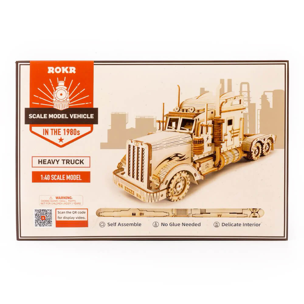 Maquette de camion en bois, truck américain, Ugears, UGEARS, une