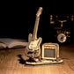 Maquette 3D Bois - Guitare Électrique