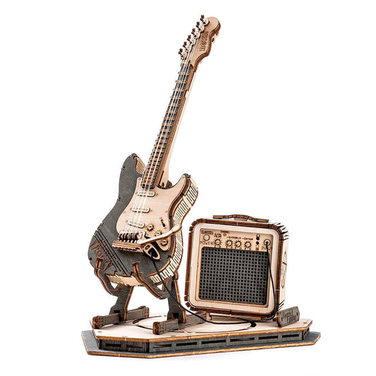 Maquette en Bois - Guitare Électrique