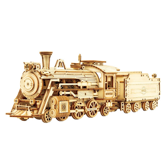 Maquette en Bois - Train Vapeur