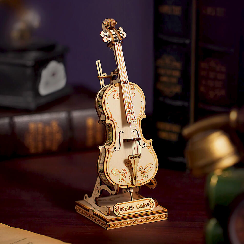 Maquette en Bois - Violoncelle
