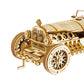 Maquette en Bois - Voiture Grand Prix
