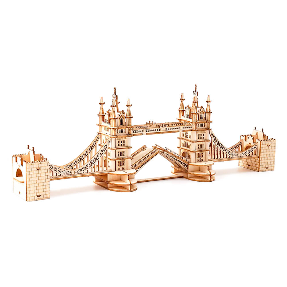 maquette puzzle 3d bois - tower bridge