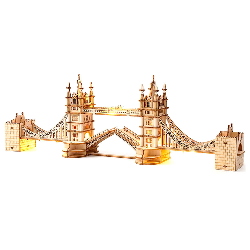 Chez_Thiate Puzzle 3D Maquette de Big Ben en Bois - Maquette en