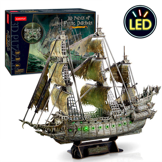 Puzzle 3D - Bateau Pirate Hollandais Volant