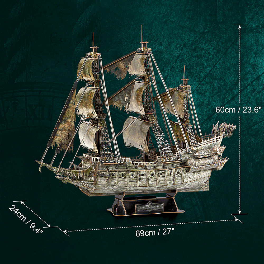 Puzzle 3D - Bateau Pirate Hollandais Volant