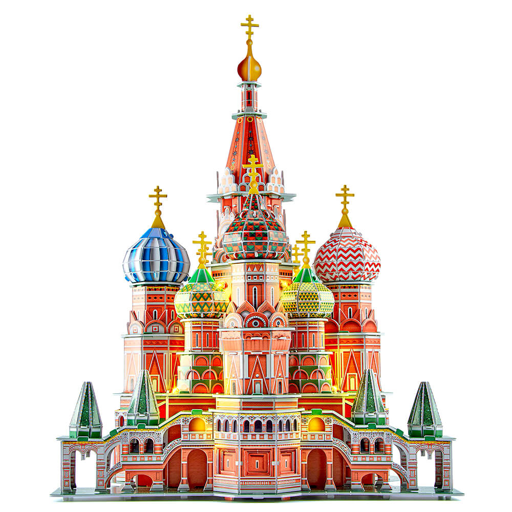Puzzle 3D - Cathédrale Saint-Basile Moscou