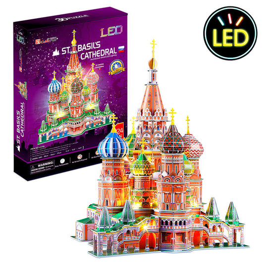 Puzzle 3D - Cathédrale Saint-Basile Moscou