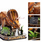 Puzzle 3D - Tricératops