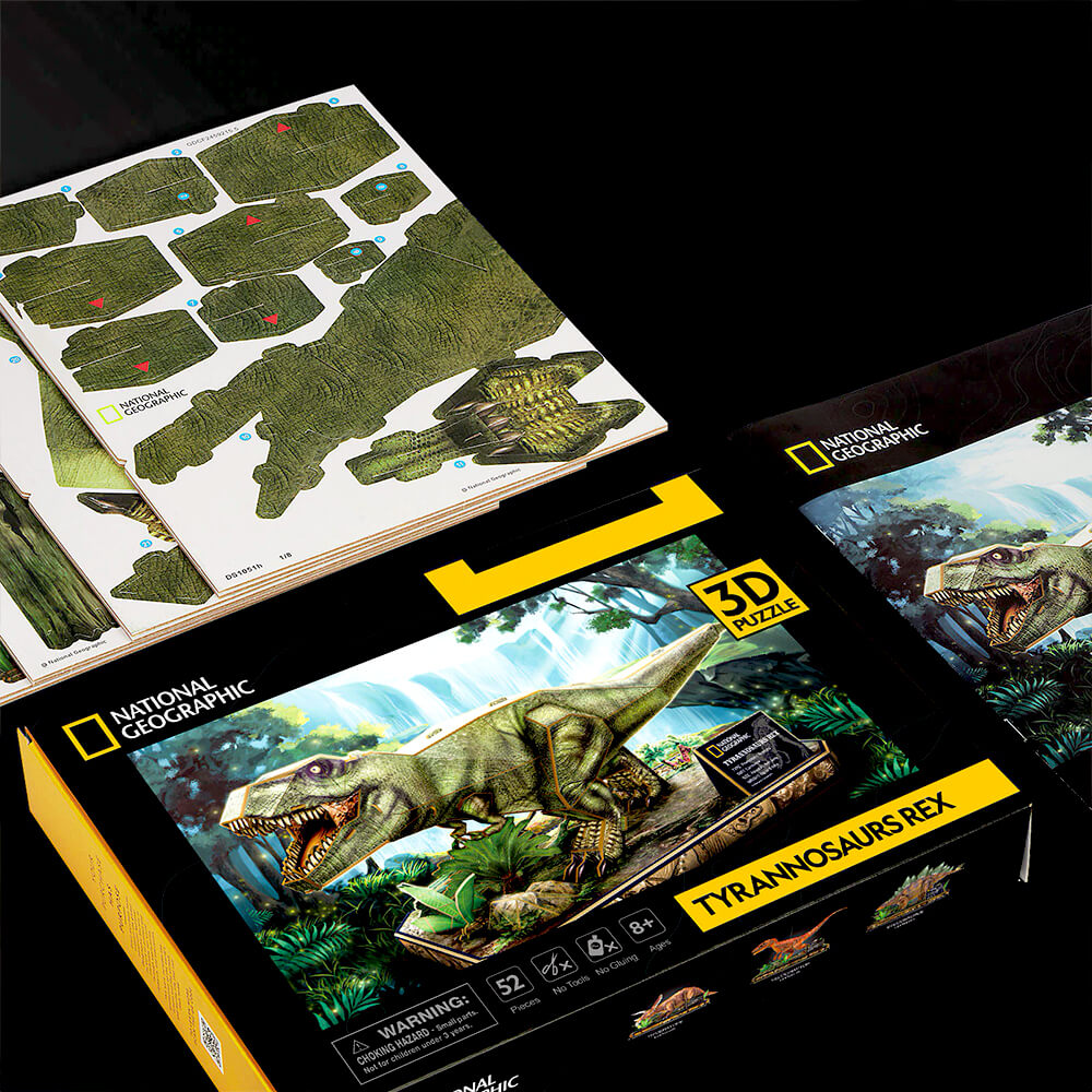 Puzzle 3D Dinosaure Tyrannosaure