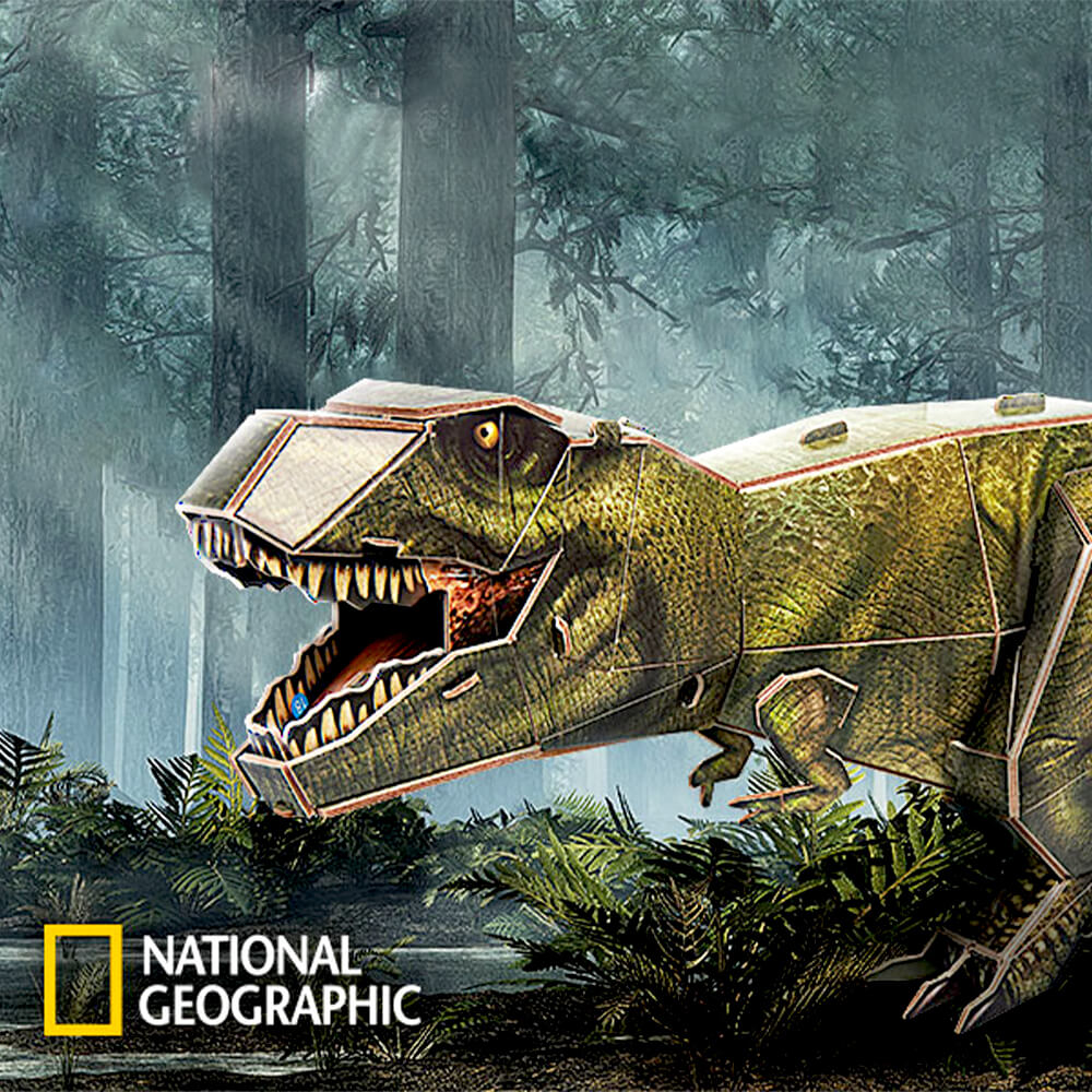 Puzzle 3D Dinosaure Tyrannosaure