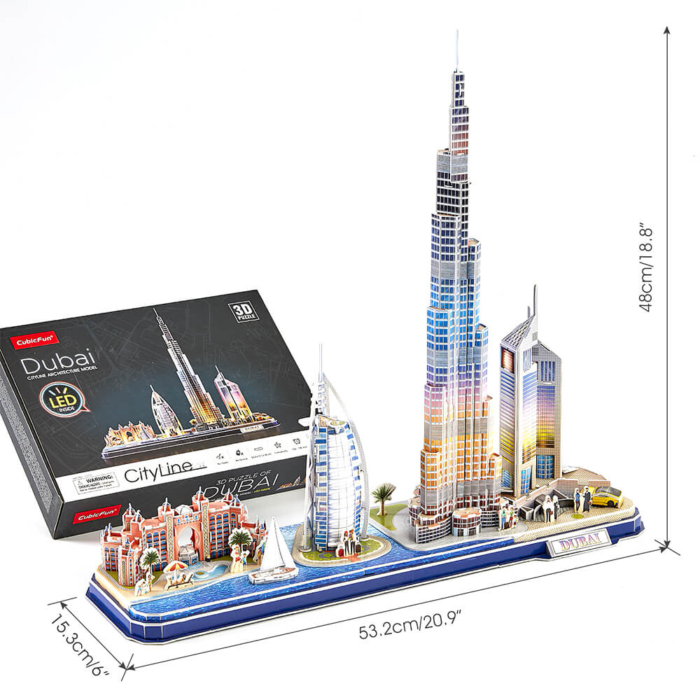 Puzzle 3D - Dubaï
