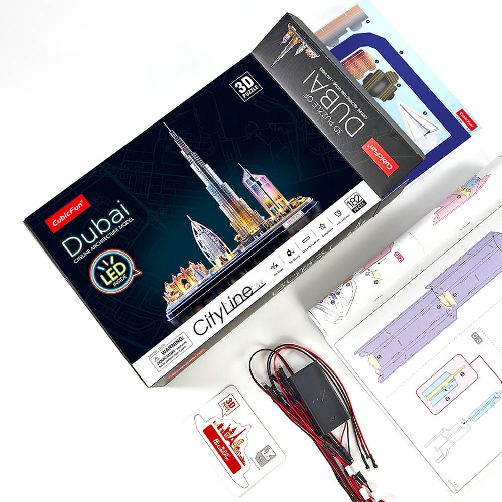 Puzzle 3D - Dubaï