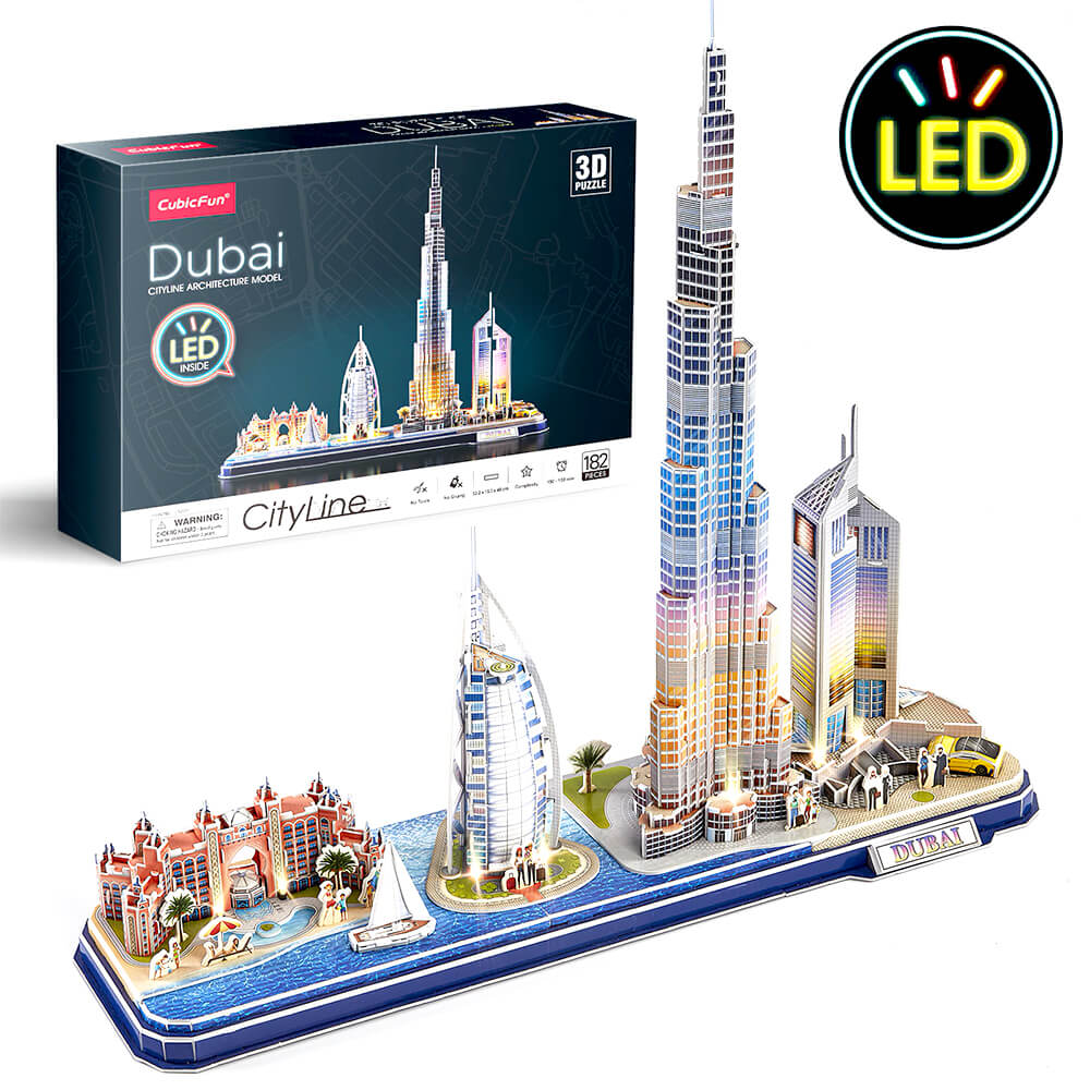 Puzzle 3D - Dubaï
