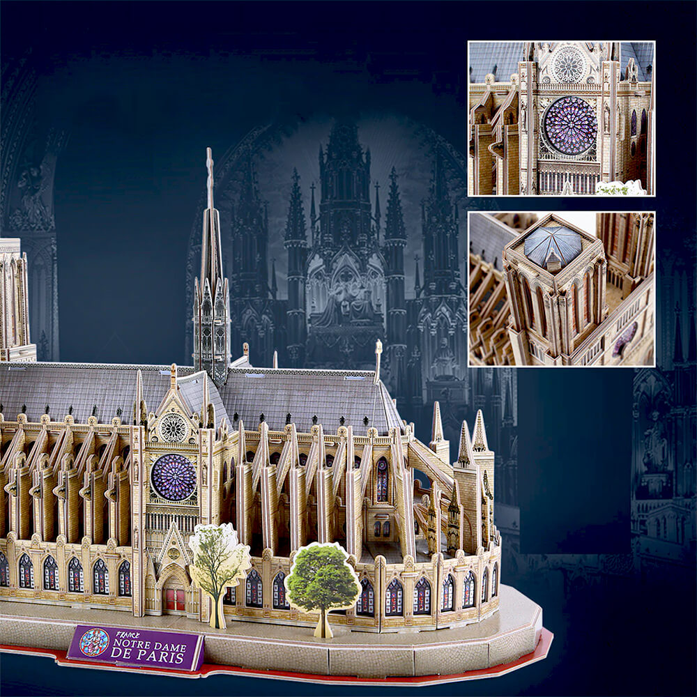 Puzzle 3D - Notre Dame de Paris