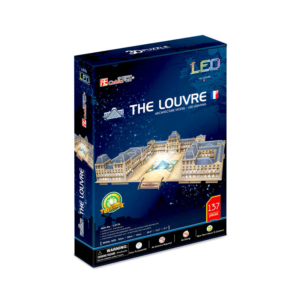 Puzzle 3D - Musée du Louvre