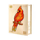 Puzzle En Bois - Cardinal Rouge
