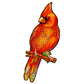Puzzle En Bois - Cardinal Rouge