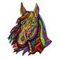 Puzzle En Bois - Cheval Galopant