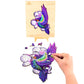 Puzzle En Bois - Colibri