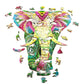 Puzzle En Bois - Éléphant Brillant