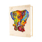 Puzzle En Bois - Éléphants