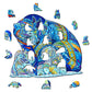 Puzzle En Bois - Famille Ours