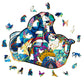 Puzzle En Bois - Famille Panda