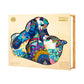 Puzzle En Bois - Famille Panda
