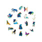 Puzzle En Bois - Famille Panda