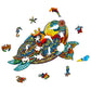 Puzzle En Bois - Famille Tortue
