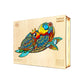 Puzzle En Bois - Famille Tortue