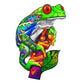 Puzzle En Bois - Grenouille Rainette