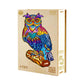 Puzzle En Bois - Hibou Majestueux