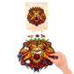 Puzzle En Bois - Lion Majestueux
