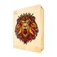 Puzzle En Bois - Lion Majestueux