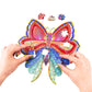 Puzzle En Bois - Papillon Multicolore