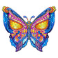 Puzzle En Bois - Papillon Étincelant