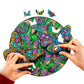 Puzzle En Bois - Papillons