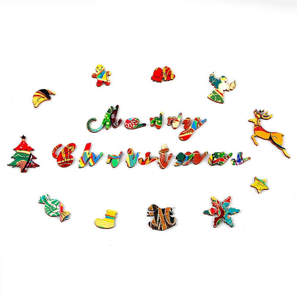 Puzzle En Bois - Père Noël