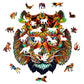 Puzzle En Bois - Tigre Invincible